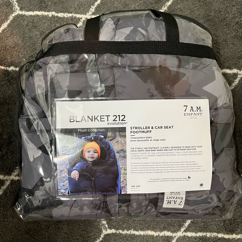 7AM ENFANT Blanket 212 Evolution Footmuff - Stella Grand